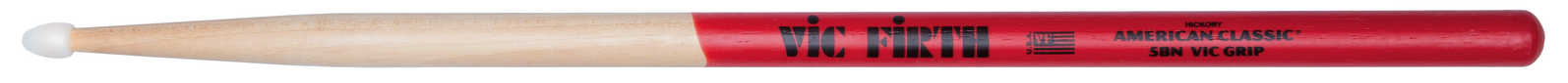 American Classic® 5BN Drum Sticks Nylon Tip w/ VIC GRIP
