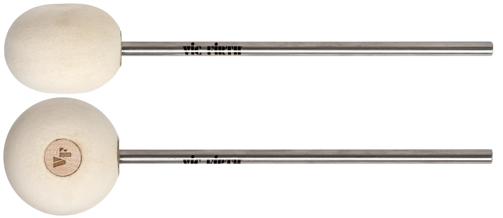 VICKICK™ BASS DRUM BEATER Medium-hard Felt, Radial Head