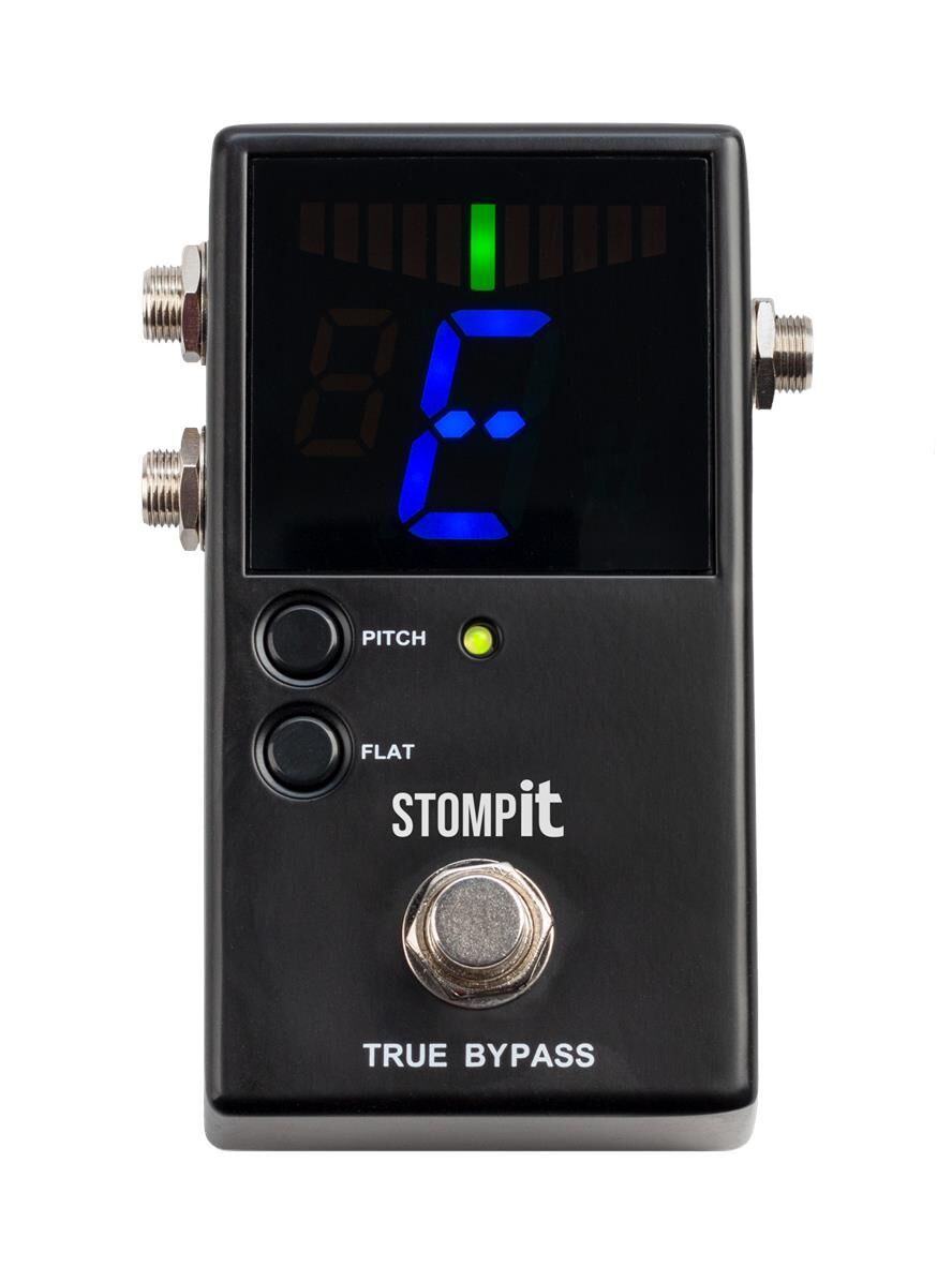 Stomp-It True Bypass Chromatic Tuner Pedal