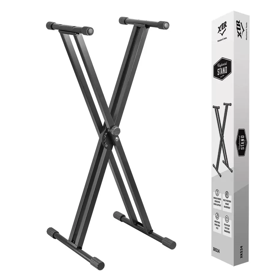 XTR XKS34 Double Braced Keyboard Stand