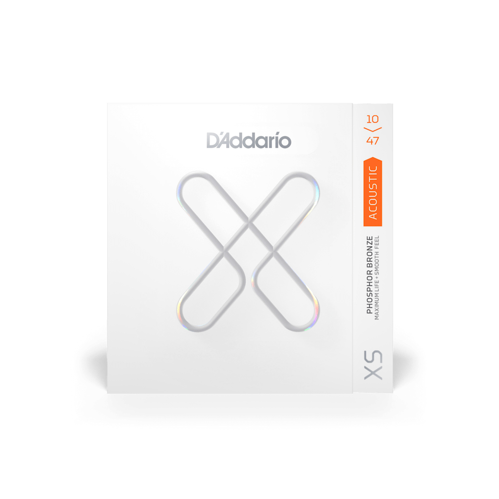 D'Addario XS Acoustic Guitar String Set 10-47