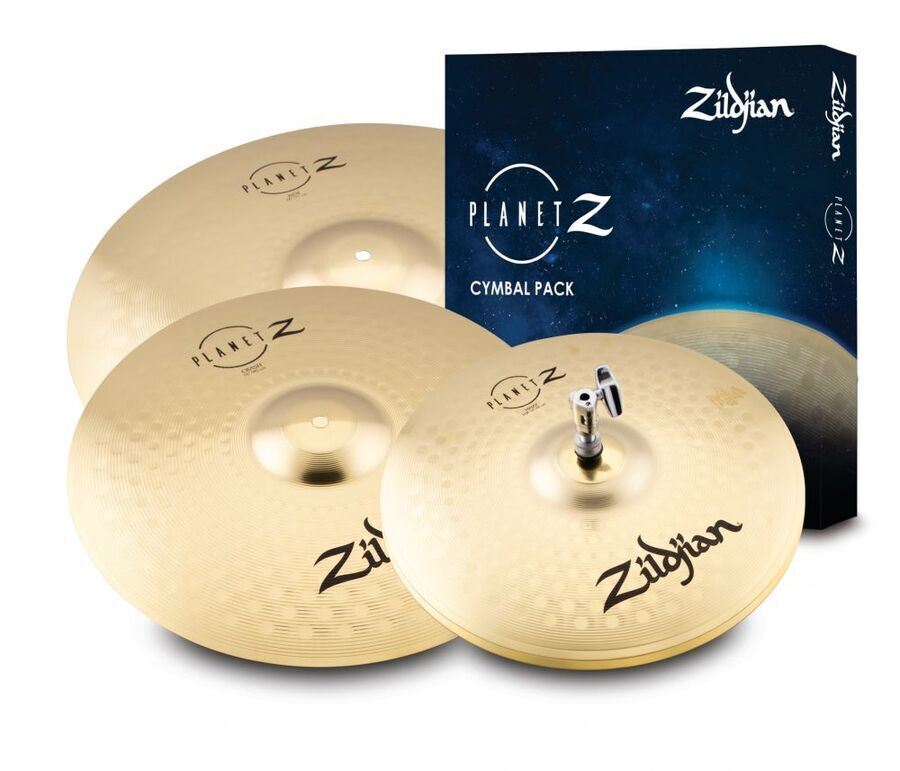 Zildjian Planet Z Complete Pack  (14" Hats, 16" Crash, 20" Ride)
