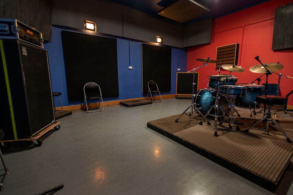 Band rehearsal space