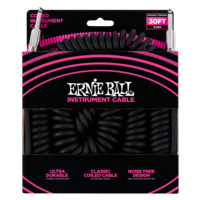 Ernie Ball Ultraflex 30Ft (10M) Coiled Cable Bl
