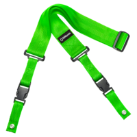 Dimarzio Clip Lock Strap - Neon Green