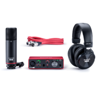 Focusrite Solo Studio Gen 3 2 in/2 out USB Audio Interface Package