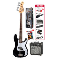 Essex 3/4 Electric Bass & Amp Pack in Black