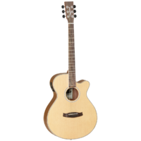 Tanglewood Discovery Exotic Super Folk Acoustic Electric Guitar