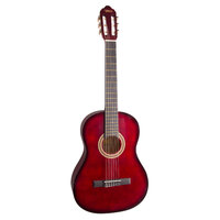 Valencia 100 Series 4/4 Classical Guitar in Red Burst