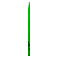 5A Acorn Neon Green Drumsticks