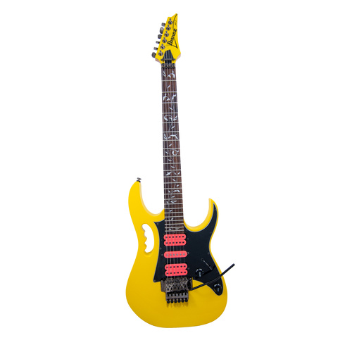 Ibanez Jem Jr Steve Vai Signature Electric Guitar in Yellow