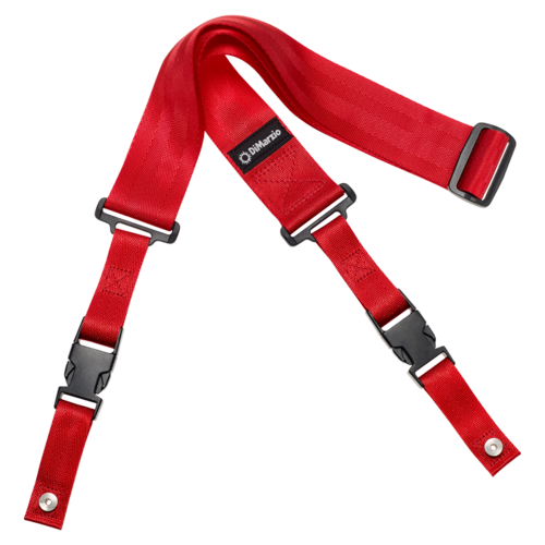 Dimarzio Clip Lock Strap - Red