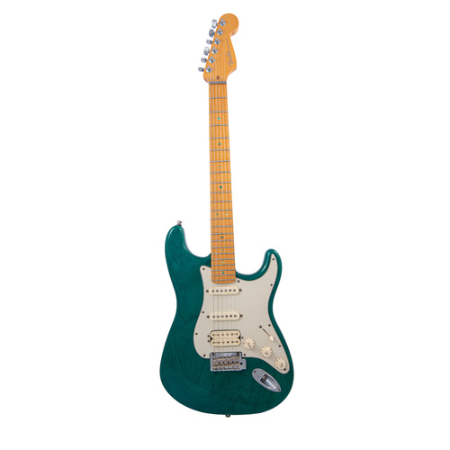 Fender 1998 American Deluxe Stratocaster HSS in Teal