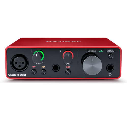 Focusrite Solo Gen 3 2 in/2 out USB Audio Interface