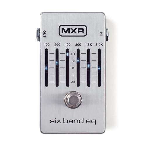 MXR M109S 6 Band Graphic EQ Pedal