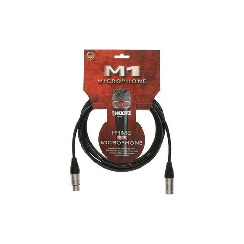 M1 Microphone 3M Male Xlr F/M - Klotz Connectors