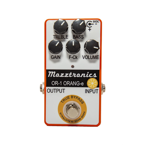 Mozztronics Or-1 Orange-E Guitar Effects Pedal