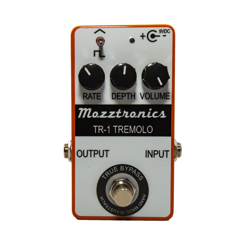 Mozztronics Tr-1 Opto Tremolo Guitar Effects Pedal