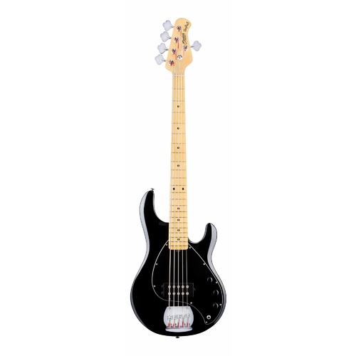 Sterling By Music Man Ray5 Black With Maple Neck