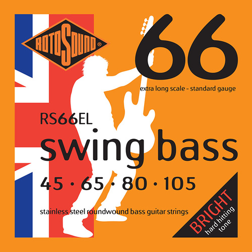 Rotosound Rs66El Swing Bass 66 Extra Long 45 - 105