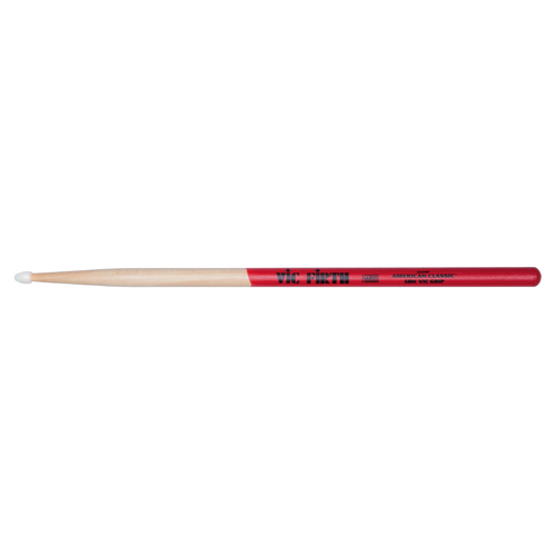 American Classic® 5BN Drum Sticks Nylon Tip w/ VIC GRIP - Vic Firth