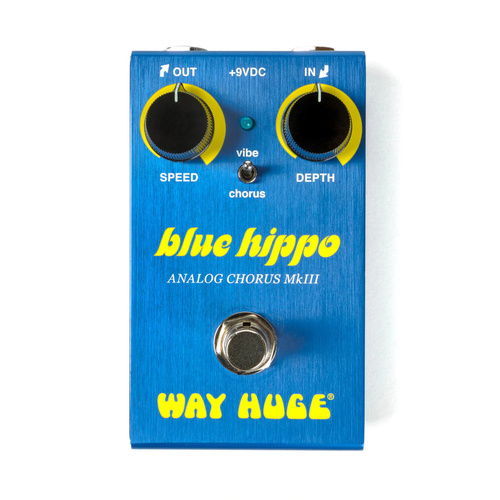 Way Huge Smalls Blue Hippo Analog Chorus Guitar Pedal