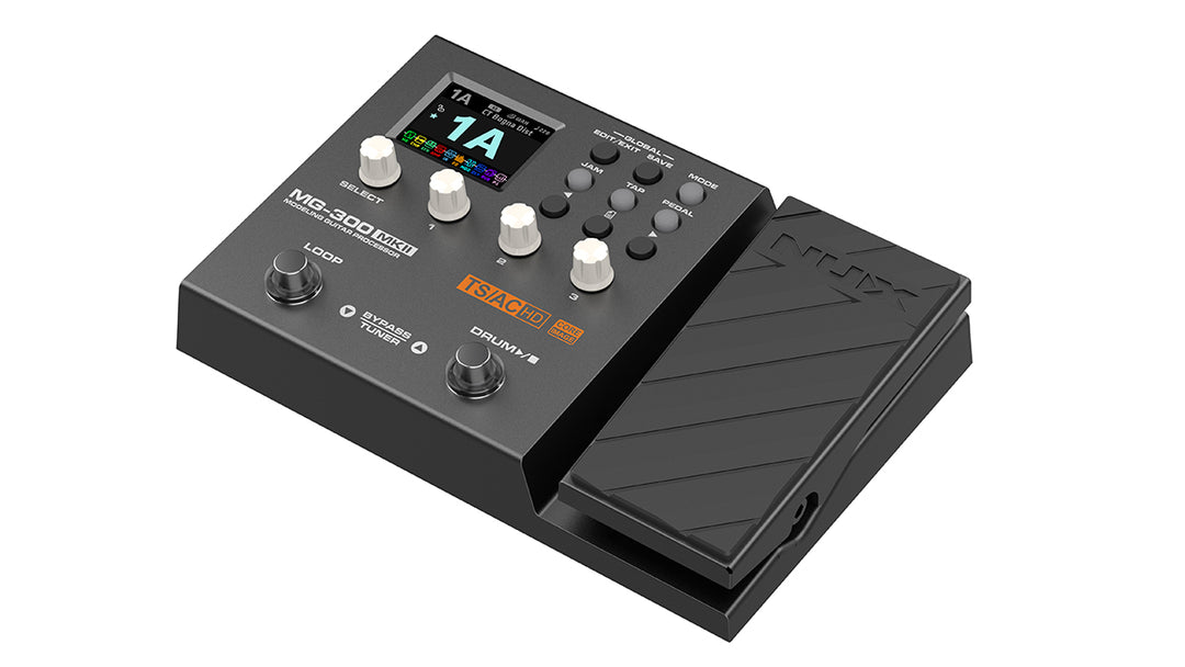 Nux MG300 MkII Micro Guitar Multi Effects Pedal