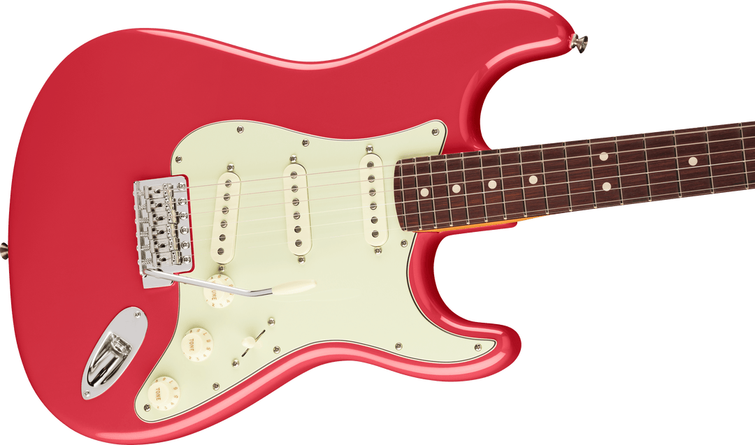 Fender American Professional Classic Stratocaster®, Rosewood Fingerboard, Faded Dakota Red