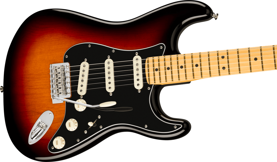 Fender American Professional Classic Stratocaster®, Maple Fingerboard, 3-Color Sunburst
