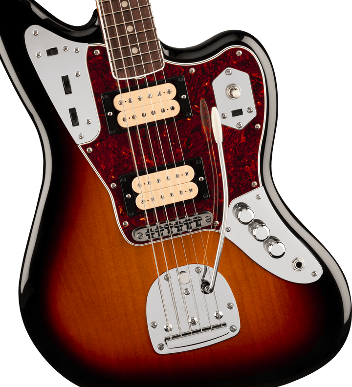 FENDER Kurt Cobain Jaguar®, Rosewood Fingerboard, 3-Color Sunburst