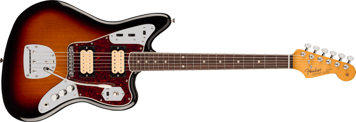 FENDER Kurt Cobain Jaguar®, Rosewood Fingerboard, 3-Color Sunburst