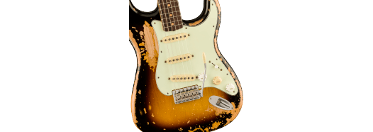 Mike McCready Startocaster - Relic'd Three Colour Sunburst
