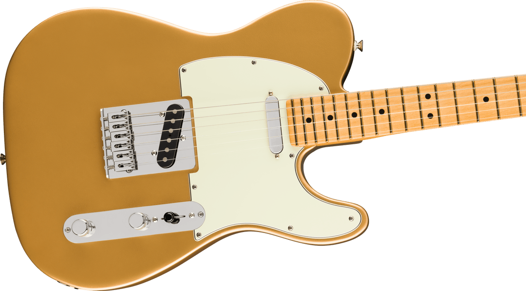 Fender 75th Anniversary Player II Telecaster®, Maple Fingerboard, Aztec Gold