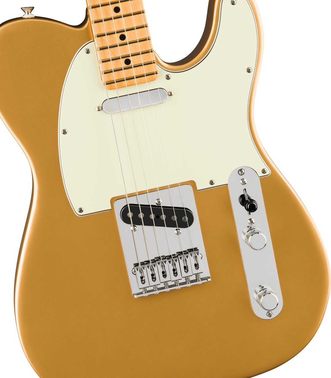 Fender 75th Anniversary Player II Telecaster®, Maple Fingerboard, Aztec Gold