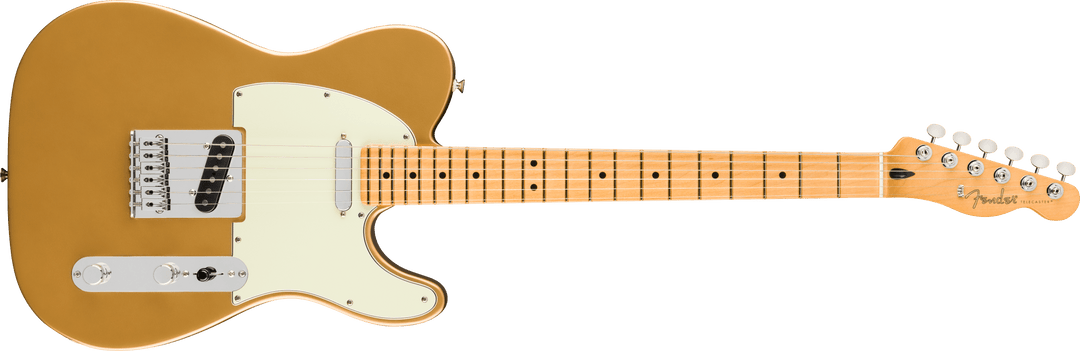 Fender 75th Anniversary Player II Telecaster®, Maple Fingerboard, Aztec Gold