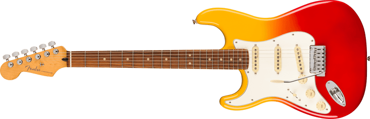 Fender Player Plus Stratocaster®, Left-Hand, Pau Ferro Fingerboard, Tequila Sunrise
