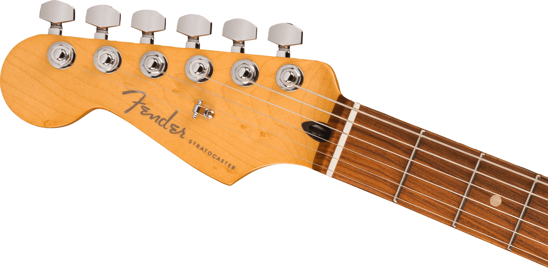 Fender Player Plus Stratocaster®, Left-Hand, Pau Ferro Fingerboard, Tequila Sunrise