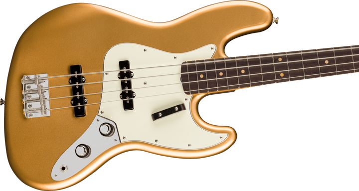 Fender Vintera® III Early '60s Jazz Bass®, Rosewood Fingerboard, Aztec Gold