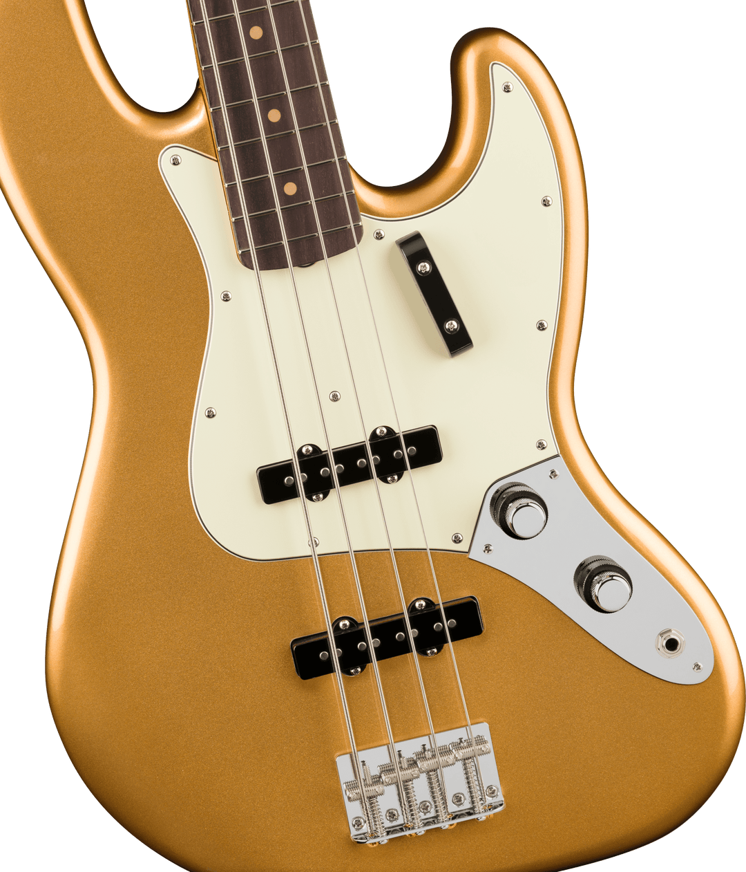 Fender Vintera® III Early '60s Jazz Bass®, Rosewood Fingerboard, Aztec Gold