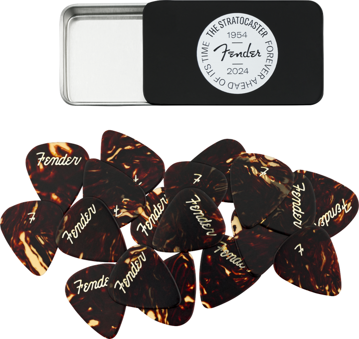 FENDER 70th Anniversary Pick Tin - 12 Picks