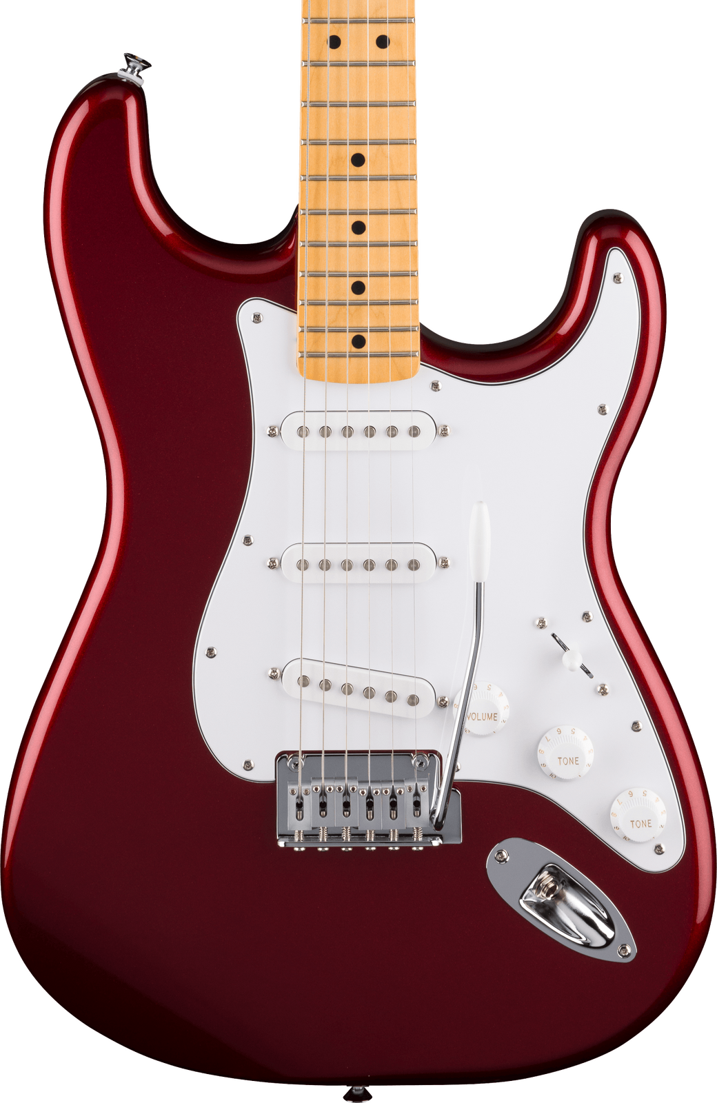 Standard Stratocaster®, Maple Fingerboard, White Pickguard, Candy Cola