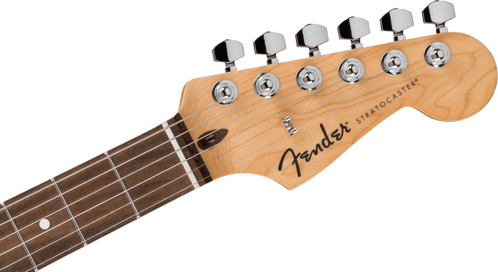 Fender Standard Stratocaster®, Laurel Fingerboard, White Pickguard, 3-Color Sunburst