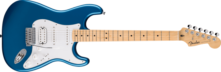 Fender Standard Stratocaster® HSS, Maple Fingerboard, White Pickguard, Aqua Marine Metallic