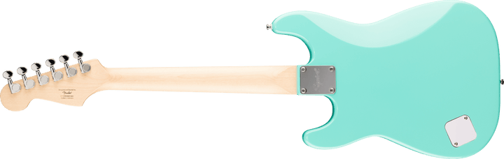 Squier Mini Stratocaster®, Maple Fingerboard, White Pickguard, Sea Foam Green