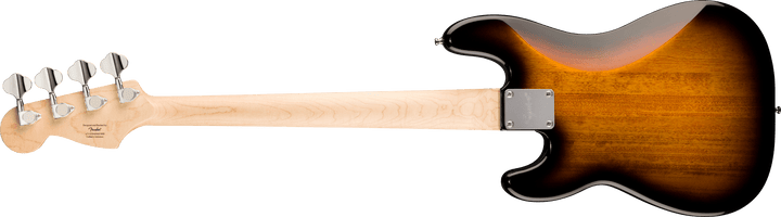 Squier Mini Precision Bass®, Laurel Fingerboard, White Pickguard, 2-Color Sunburst