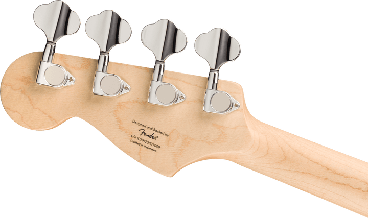 Squier Mini Precision Bass®, Laurel Fingerboard, White Pickguard, 2-Color Sunburst