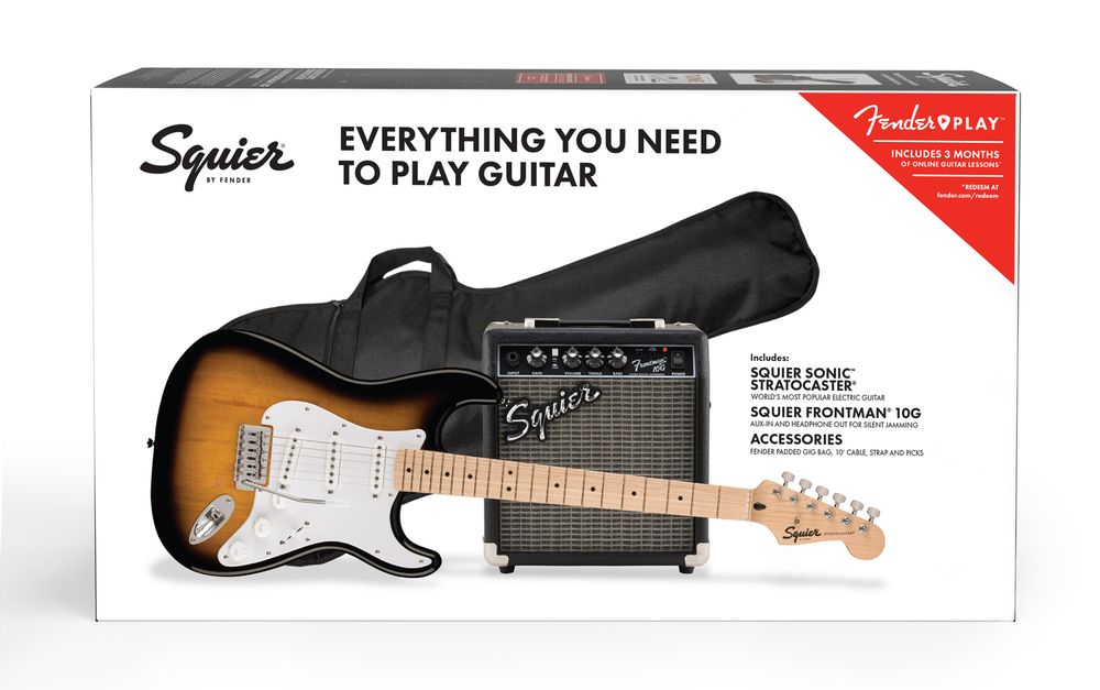 Fender Squier Sonic Strat Pack - Sunburst