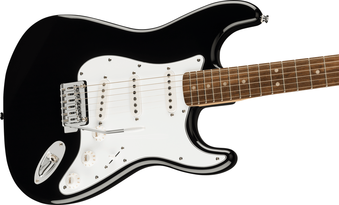 Squier Affinity Series Stratocaster  Black - Mustang Micro Pack