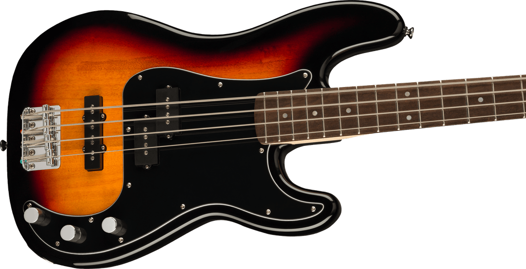 Squier Affinity Series® Precision Bass® PJ Pack, Laurel Fingerboard, 3-Color Sunburst, Gig Bag, Rumble 15 - 240V AU