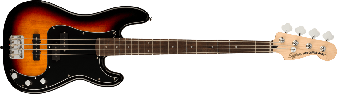 Squier Affinity Series® Precision Bass® PJ Pack, Laurel Fingerboard, 3-Color Sunburst, Gig Bag, Rumble 15 - 240V AU